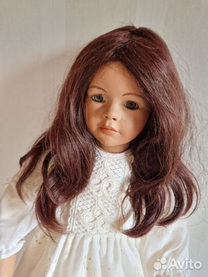 Кукла фарфоровая коллекционная большая