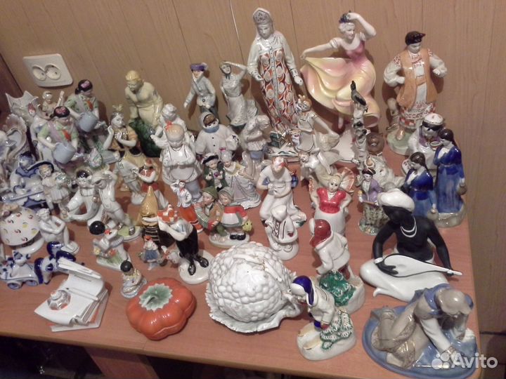 Оценка советский немецкий фарфор статуэтки