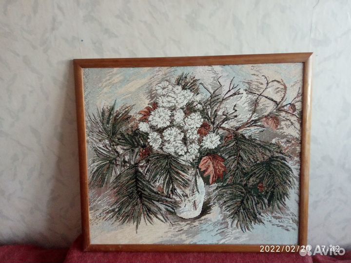 Картина из гобелена