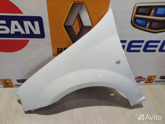 Крыло переднее Renault largus Лев