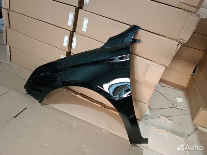 Крыло левое на автомобили Лада Веста цвет черный