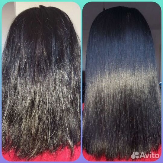 Кератиновое выпрямление волос,ботокс