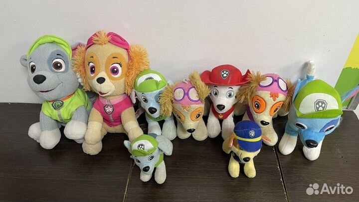 Игрушки щенячий патруль