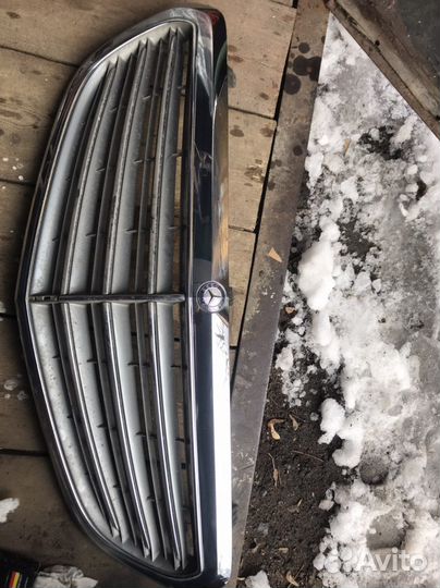 Решетка радиатора mercedes w212 E212