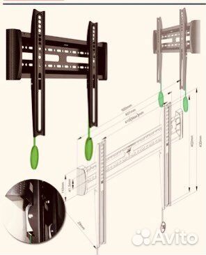 Кронштейн для телевизора NB NBC2-F