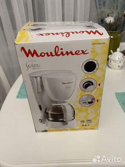 Кофеварка moulinex новая