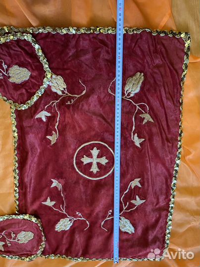 Комплект церковного шитья покровцы и воздух