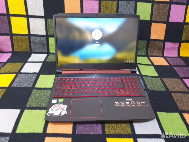 Игровой ноутбук Acer Nitro AN515-54 gtx 1050 3Гб