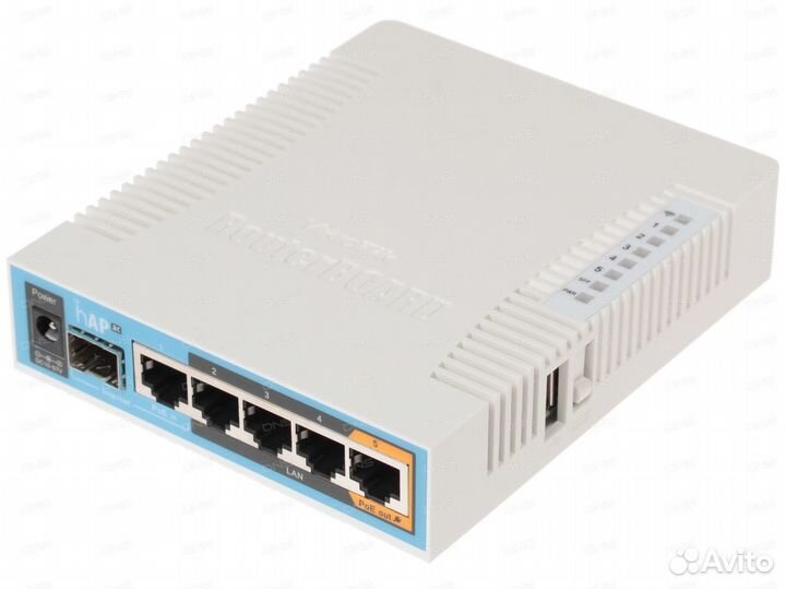 Wi-Fi роутер MikroTik RB962UiGS-5HacT2HnT (hAP ac)