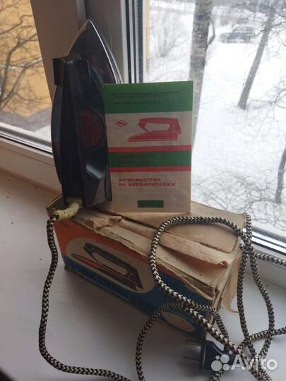 Утюг СССР новый