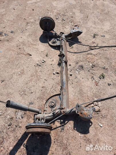 Балка задняя renault locan. Renault Sandero