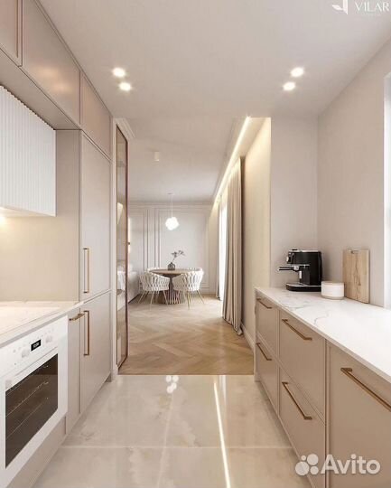 Встраиваемый кухонный гарнитур