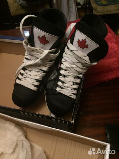 Коньки хоккейные 39размер