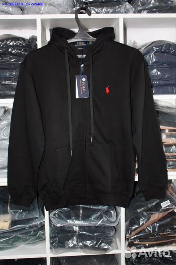 Polo Ralph Lauren зип худи хлопок (Арт.29156)