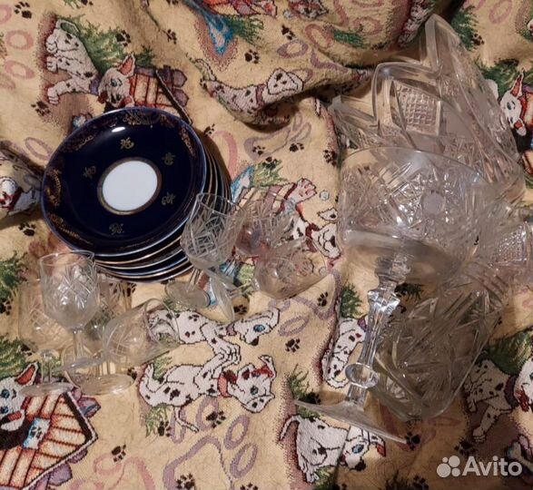 Посуда хрусталь фарфор вербилки дулево сирень англ