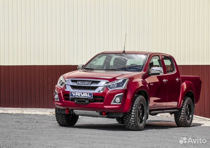 Скрытое крепление лебедки rival для isuzu D-MAX (2017-2019)