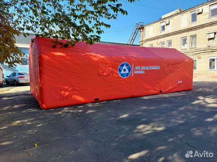 Пневмокаркасный модуль с брендированием