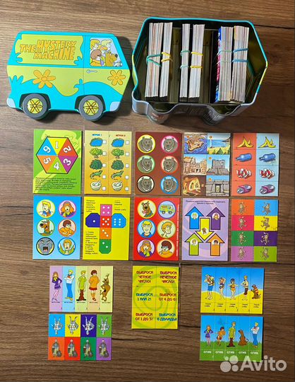 Карточки Скуби Ду 2006 гг. 75% коллекции