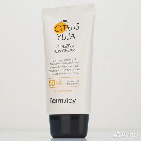 Farm Stay Солнцезащитный Крем с экстрактом юдзу