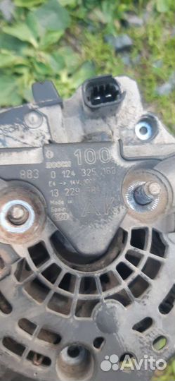 Продам генератор опель астра h