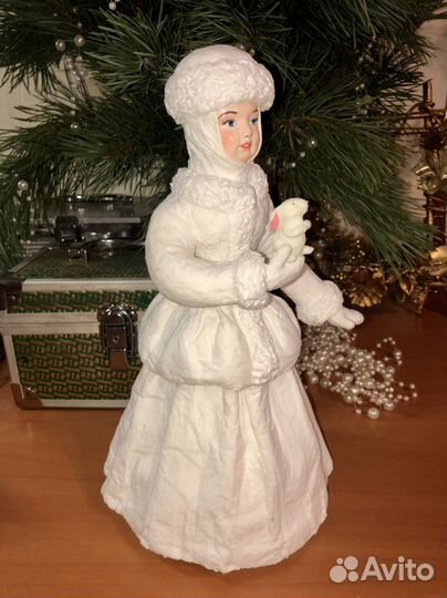 Снегурочка из ваты