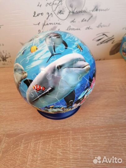 Пазл 3D шар и ваза