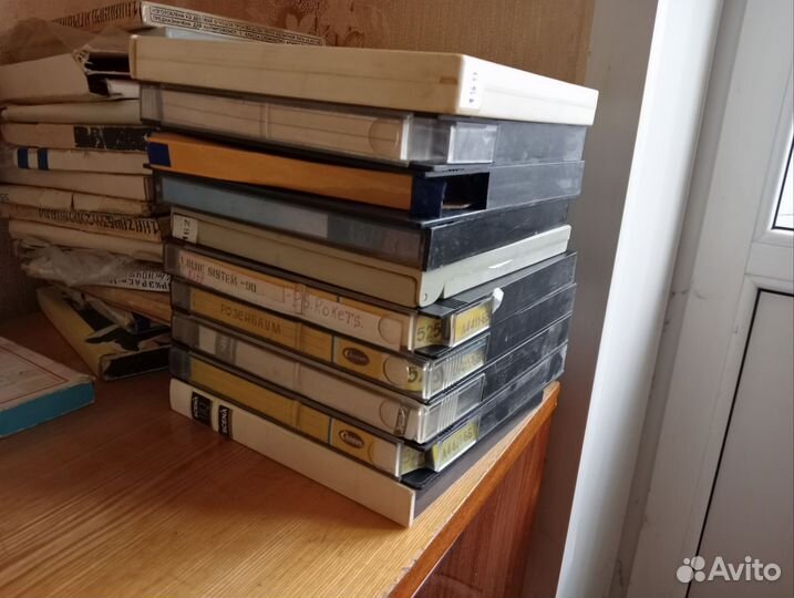 Магнитная лента, катушки, бобины 525-550м