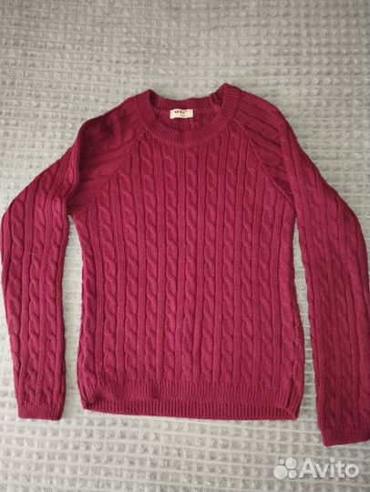 Вязанный костюм с юбкой