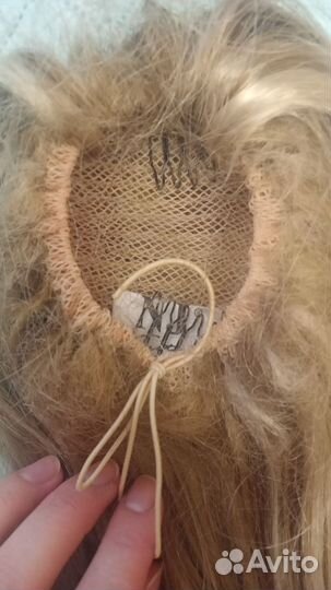 Волосы на заколках 60 см