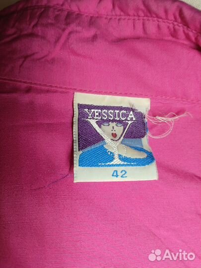 Винтажная рубашка женская