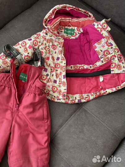 Зимний костюм для девочки 98