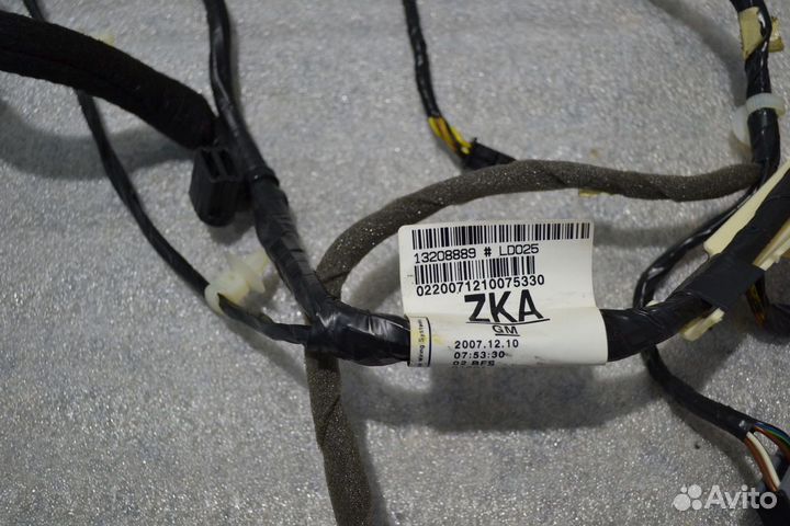 Проводка двери передняя правая Opel Astra H