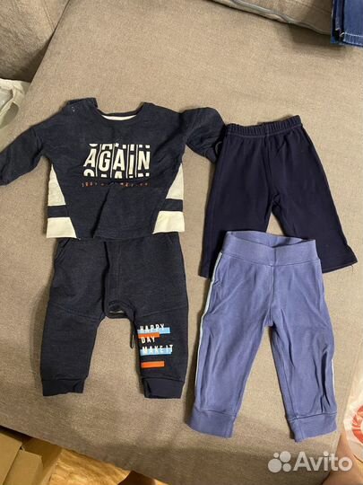 Детские вещи пакетом для мальчика, с 68р по 82р