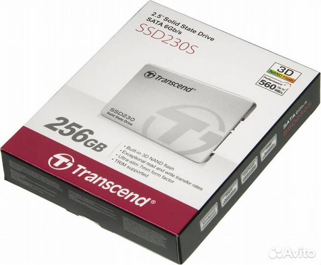 Твердотельный накопитель Transcend SSD230S TS256gs
