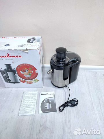 Соковыжималка Moulinex JU420D как новая