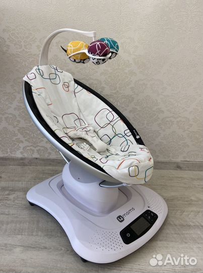 MamaRoo 4.0 мультиплюш кресло-качалка 4moms