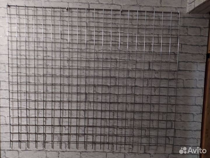 Сетка оцинкованная для одежды и крючков