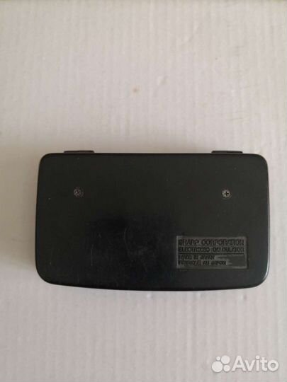 Калькуляторы : sharp EL-832 и staff