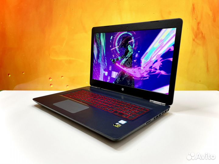 Игровой ноутбук HP Omen 17 / GTX 1050 / Core i5