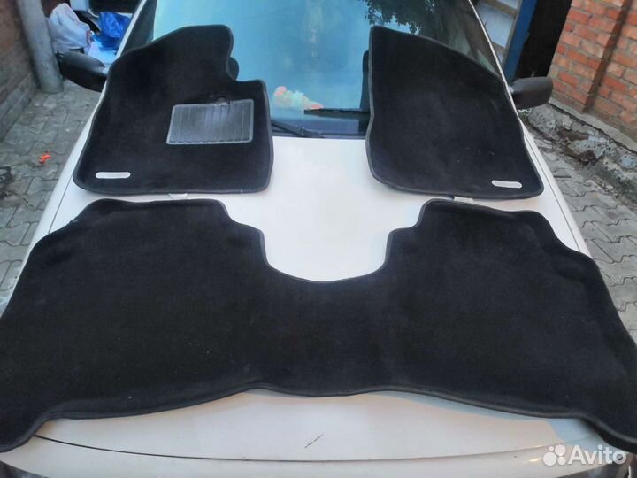 Летние коврики в салон hyundai Santa fe2