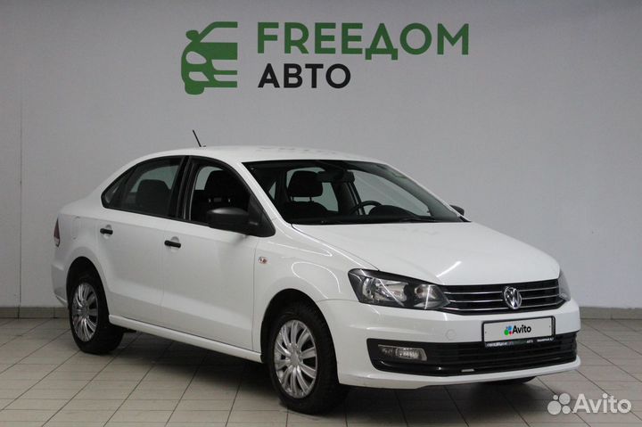 Volkswagen Polo 1.6 AT, 2019, 124 250 км