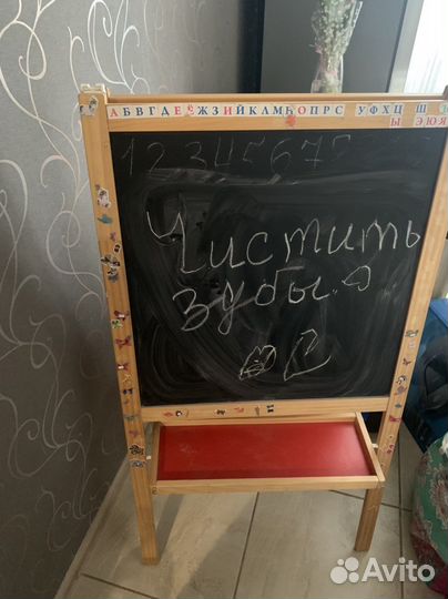 Доска для рисования мелом, маркером