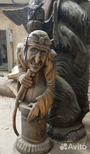 Фигуры из дерева. Мебель из дерева. Эксклюзив