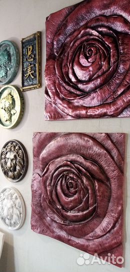 Гипсовое панно/барельеф 