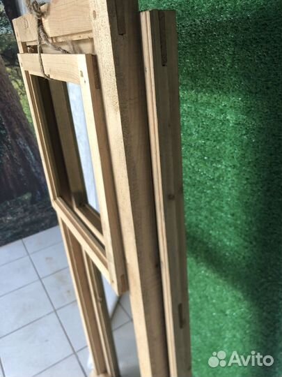 Рама оконная деревянная