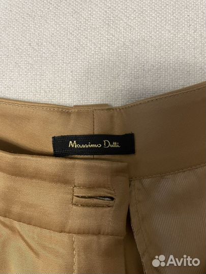 Женские атласные брюки Massimo Dutti, размер XS