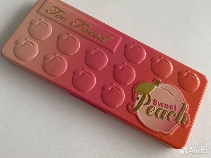 Палетка теней Too Faced Peach оригинал