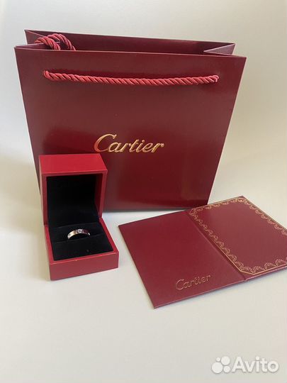 Cartier кольцо
