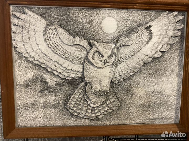 Картины сов ручная работа