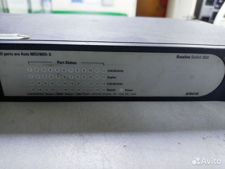 3com baseline switch 2024 3c16471b коммутатор